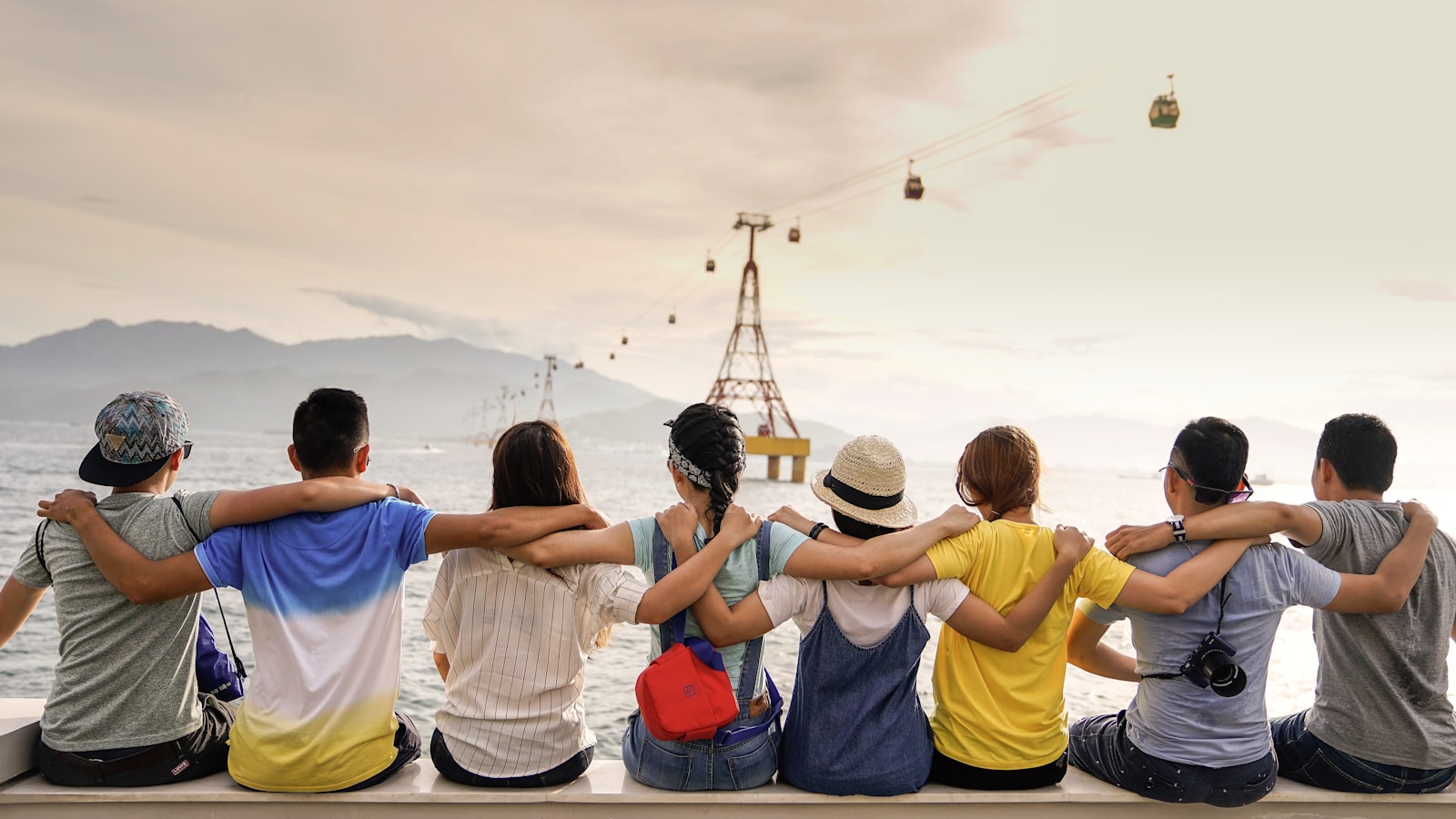 Team retreat outdoors